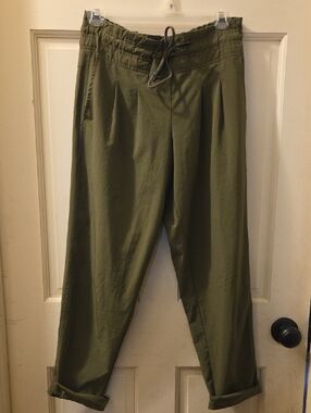 Prana Olive Drawstring Chinos